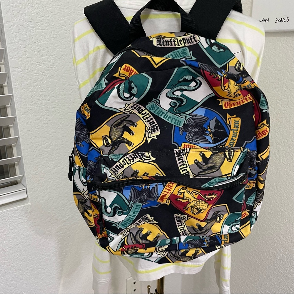 Harry Potter Hogwarts Houses Crest Backpack